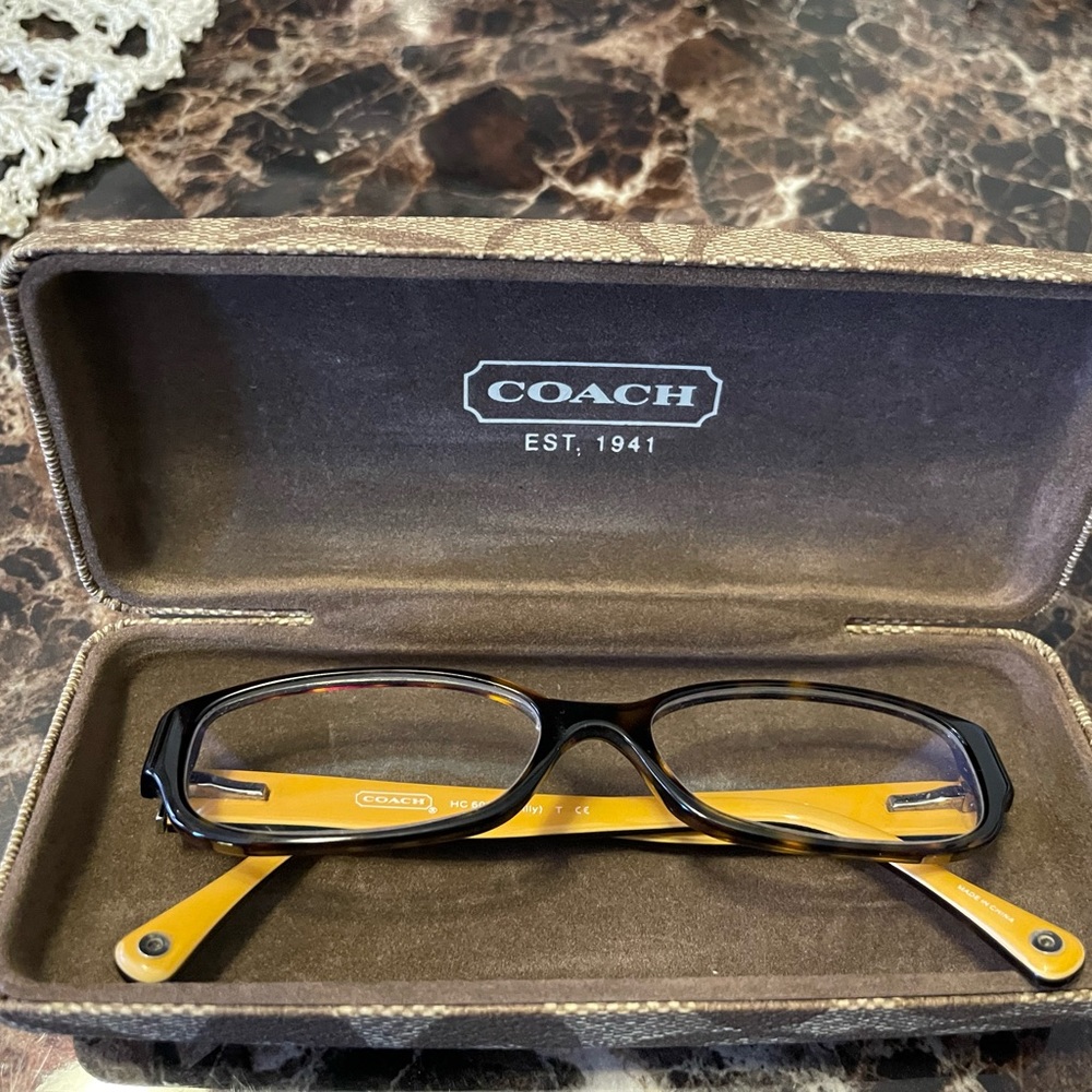 Coach reading glasses